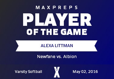 #4 Alexa Littman Player of the Game badge
