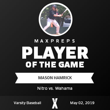 #5 Mason Hamrick Player of the Game badge