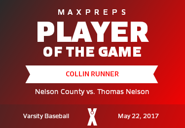 #22 Collin Runner Player of the Game badge