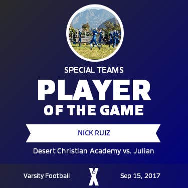 Player of the Game