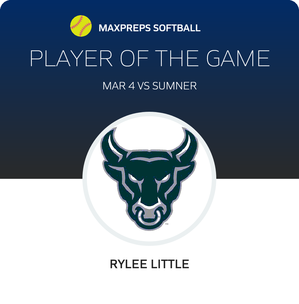 Rylee Little Player of the Game badge