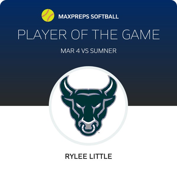 Rylee Little Player of the Game badge