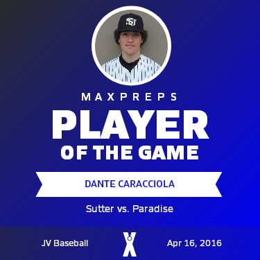 #10 Dante Caracciola Player of the Game badge