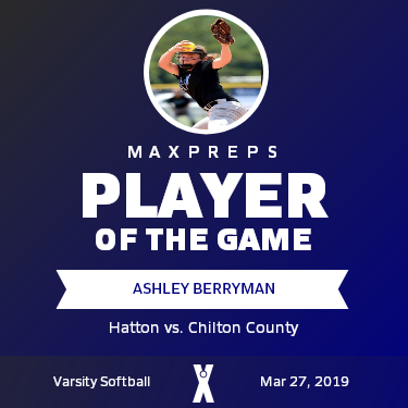 #5 Ashley Berryman Player of the Game badge