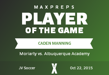 #8 Caden Manning Player of the Game badge