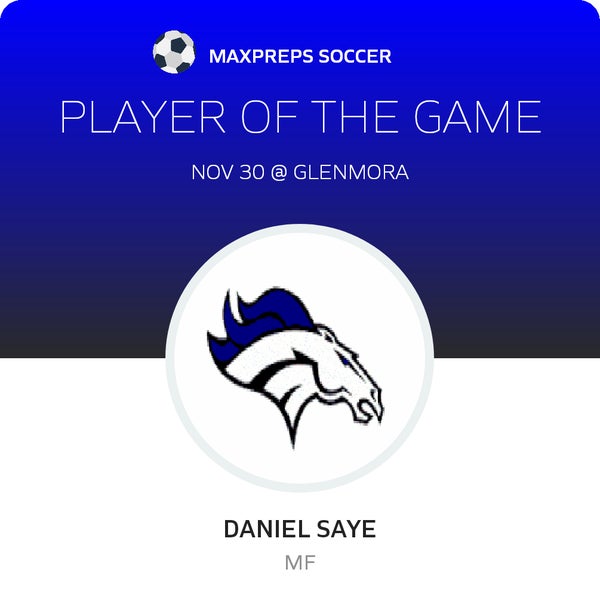 #99 Daniel Saye Player of the Game badge