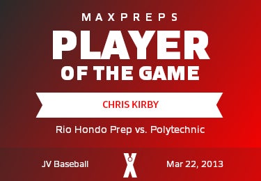 #22 Chris Kirby Player of the Game badge