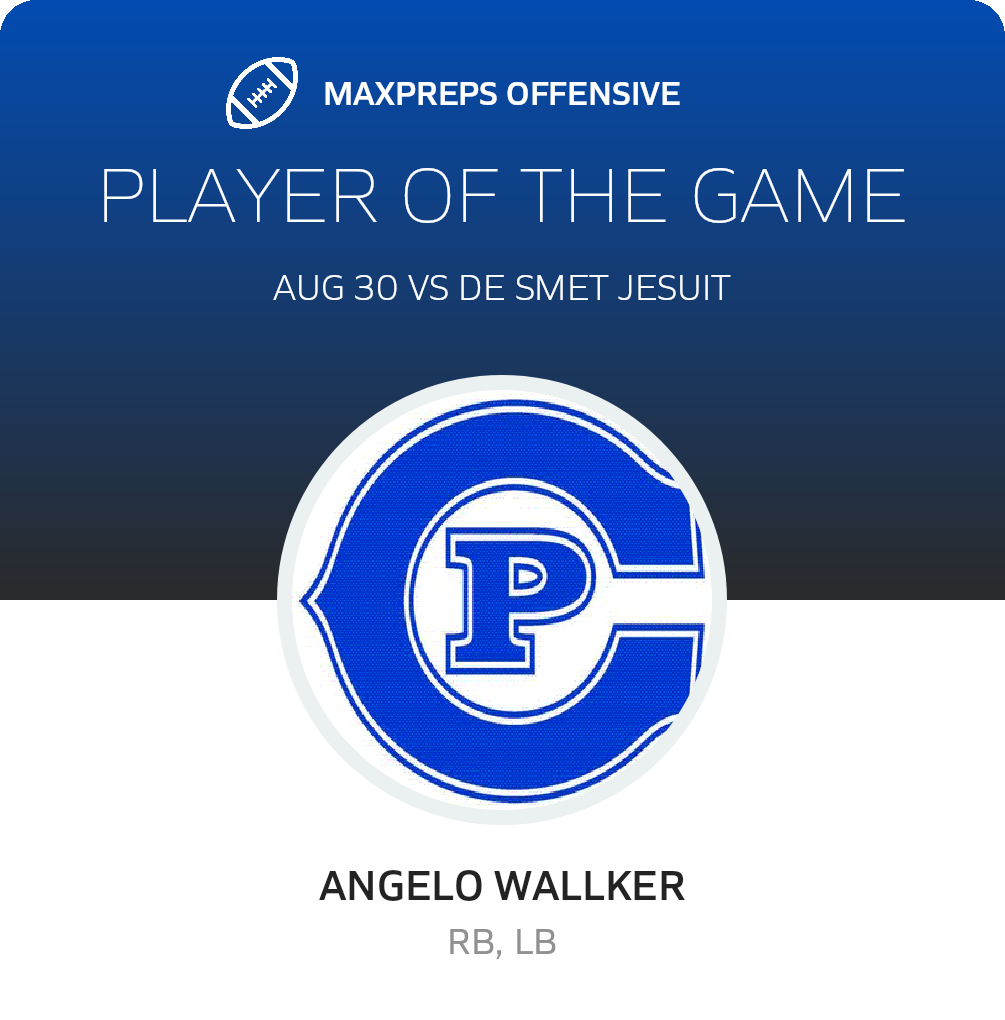 #2 Angelo Wallker Player of the Game badge