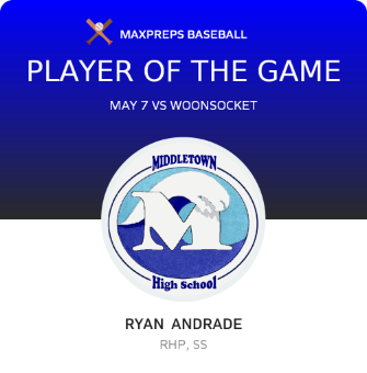 #2 Ryan  Andrade Player of the Game badge