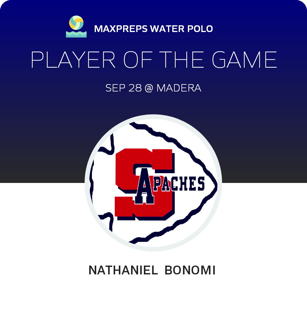 #2 Nathaniel  Bonomi  Player of the Game badge
