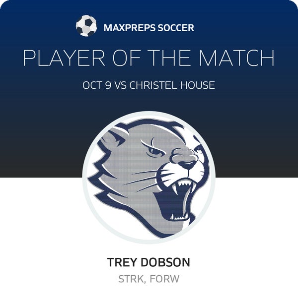 #3 Trey Dobson Player of the Game badge