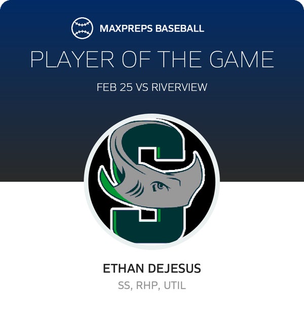 #21 Ethan DeJesus Player of the Game badge
