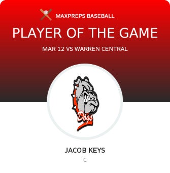 #11 Jacob Keys Player of the Game badge