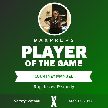 #11 Courtney Manuel Player of the Game badge