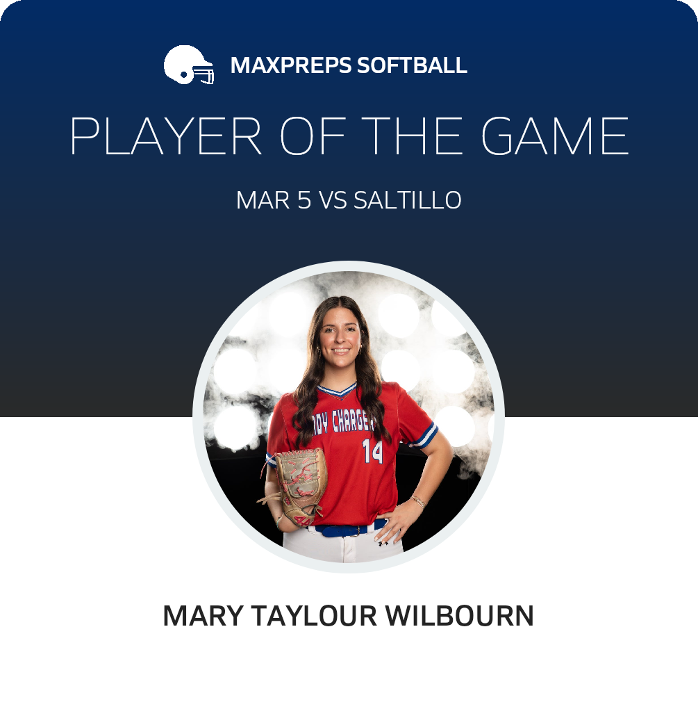 #14 M. Wilbourn Player of the Game badge
