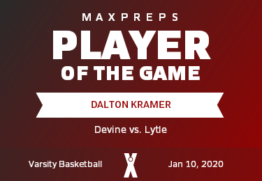 #3 Dalton Kramer Player of the Game badge