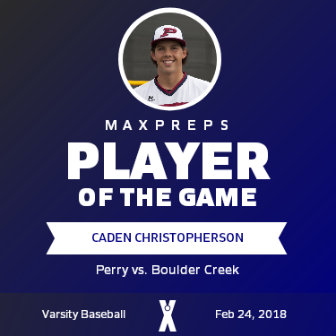 #10 C. Christopherson Player of the Game badge