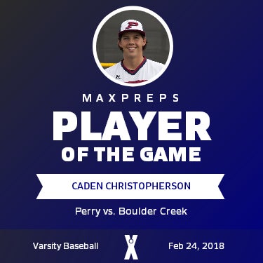 #10 C. Christopherson Player of the Game badge