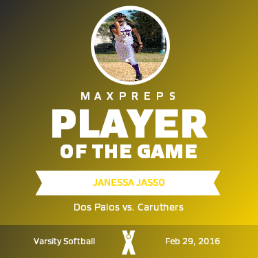 #10 Janessa Jasso Player of the Game badge