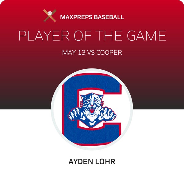 #0 Ayden Lohr Player of the Game badge