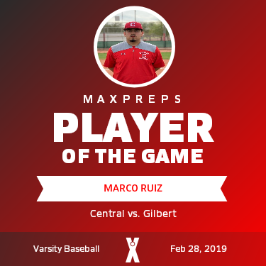 #13 Marco Ruiz Player of the Game badge