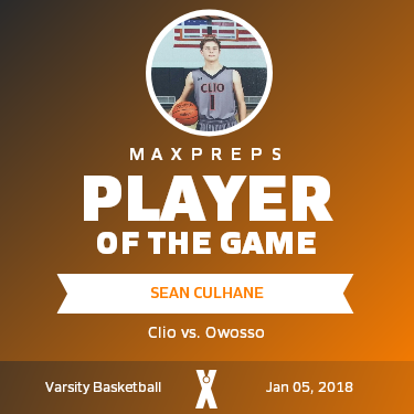 #1 Sean Culhane Player of the Game badge