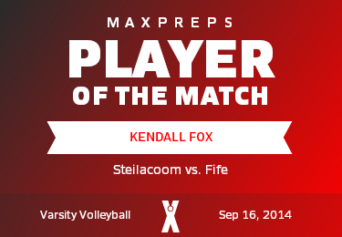 #6 Kendall Fox Player of the Game badge