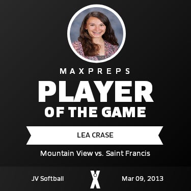 #17 Lea Crase Player of the Game badge