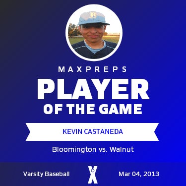 #23 Kevin Castaneda Player of the Game badge
