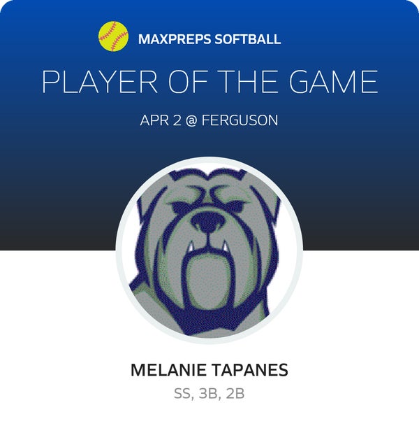 #11 Melanie Tapanes Player of the Game badge