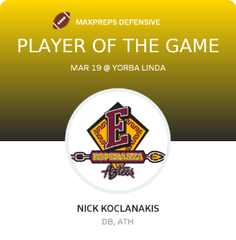 Player of the Game