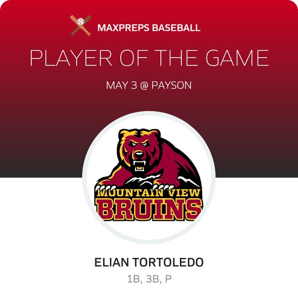 #24 Elian Tortoledo Player of the Game badge