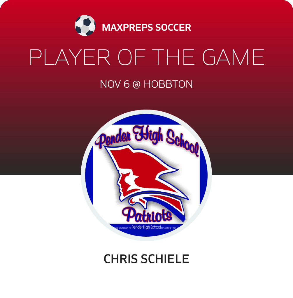 Pender vs Hobbton Soccer 11/6