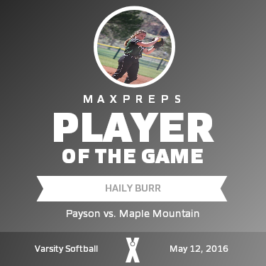 #17 Haily Burr Player of the Game badge