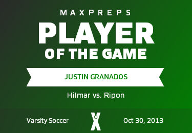 #6 Justin Granados Player of the Game badge