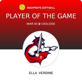 #4 Ella Verdine Player of the Game badge