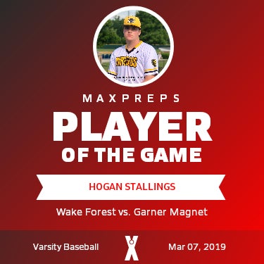 #25 Hogan Stallings Player of the Game badge