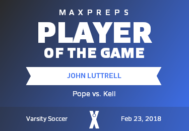 #19 John Luttrell Player of the Game badge