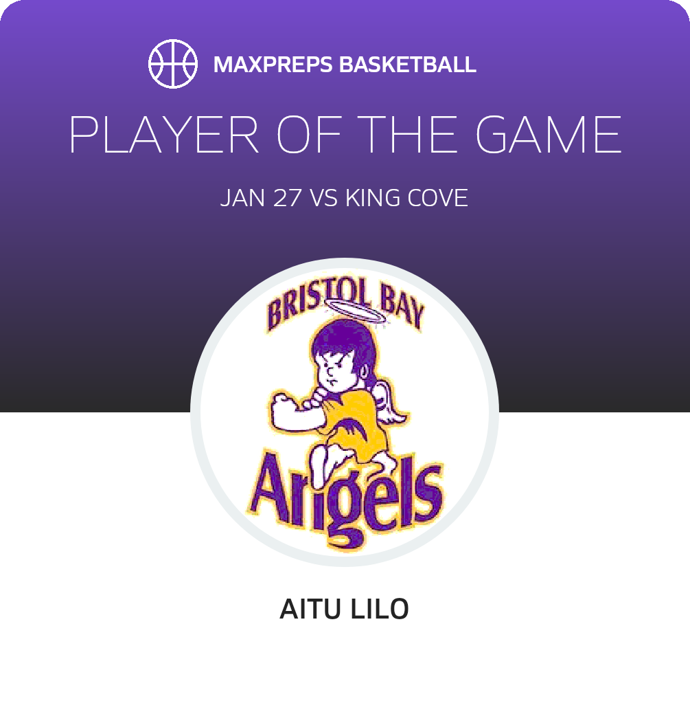 #10 Aitu Lilo Player of the Game badge