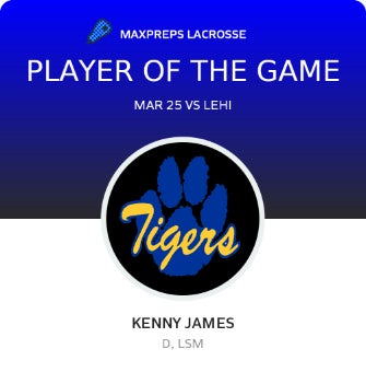 #3 Kenny James Player of the Game badge