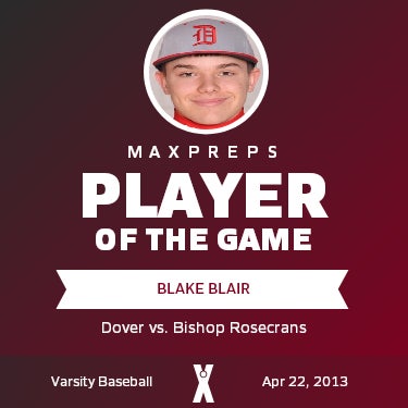 #20 Blake Blair Player of the Game badge