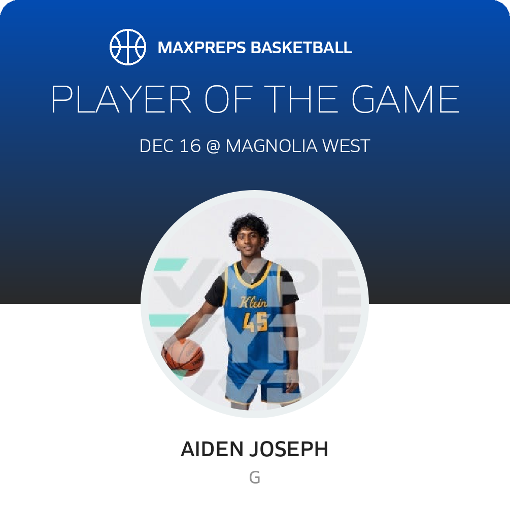 Player of the Game