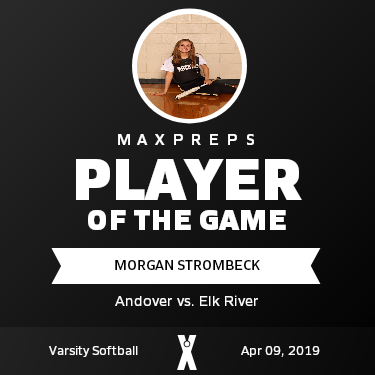 #2 Morgan Strombeck Player of the Game badge