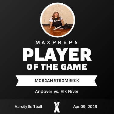 #2 Morgan Strombeck Player of the Game badge