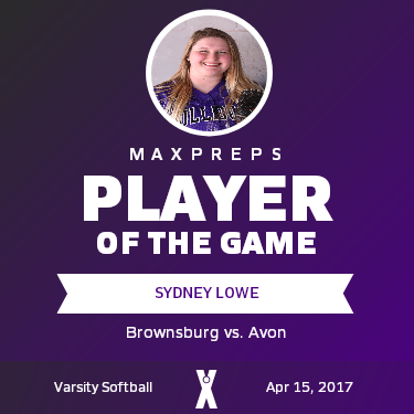 #25 Sydney Lowe Player of the Game badge