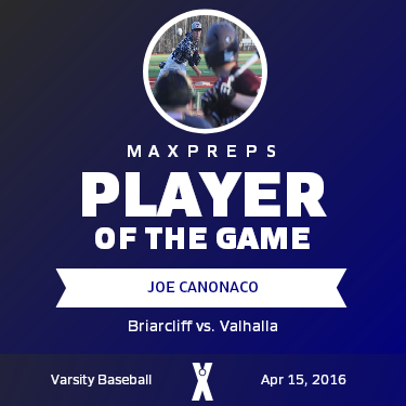 #40 Joe Canonaco Player of the Game badge