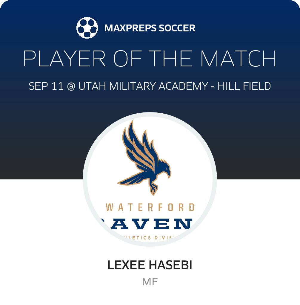 #13 Lexee Hasebi Player of the Game badge