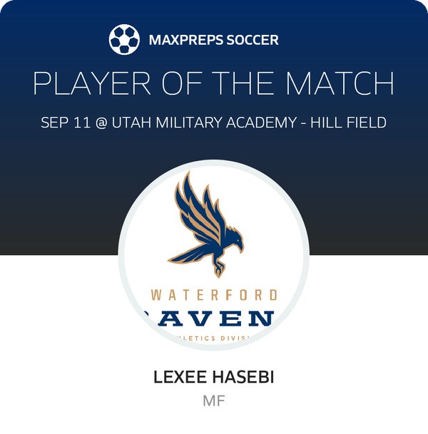 #13 Lexee Hasebi Player of the Game badge