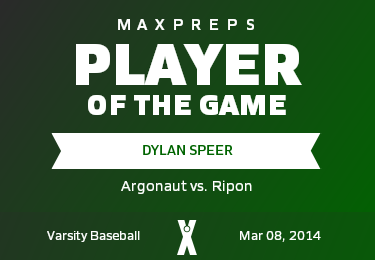 #2 Dylan Speer Player of the Game badge