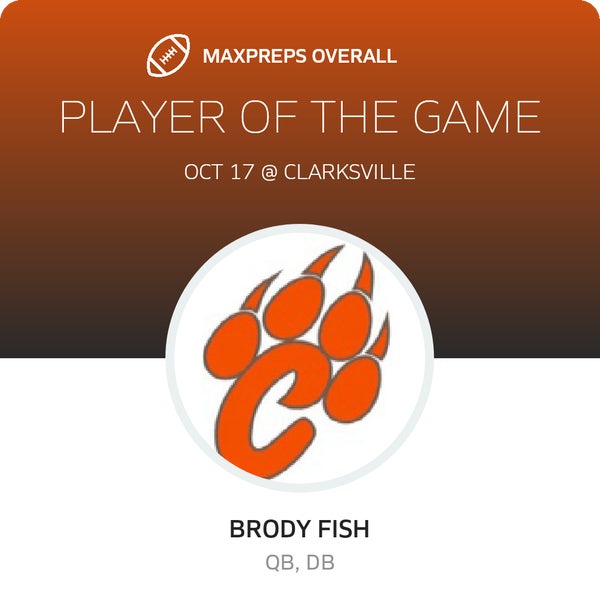 #5 Brody Fish Player of the Game badge